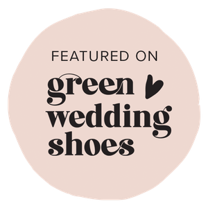 featured on green wedding shoes